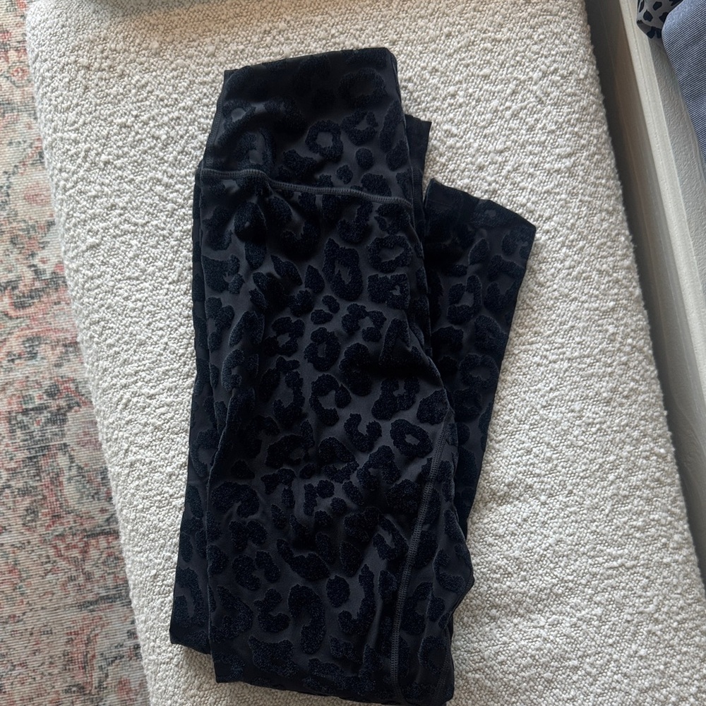 Balance (vitality) Black Leopard Print Leggings